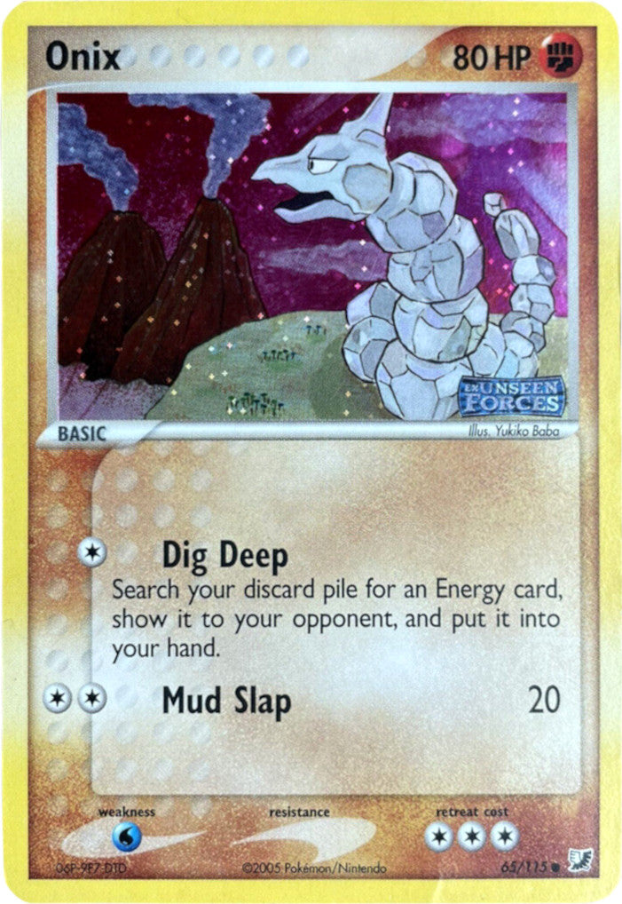 Onix (65/115) (Stamped) [EX: Unseen Forces]