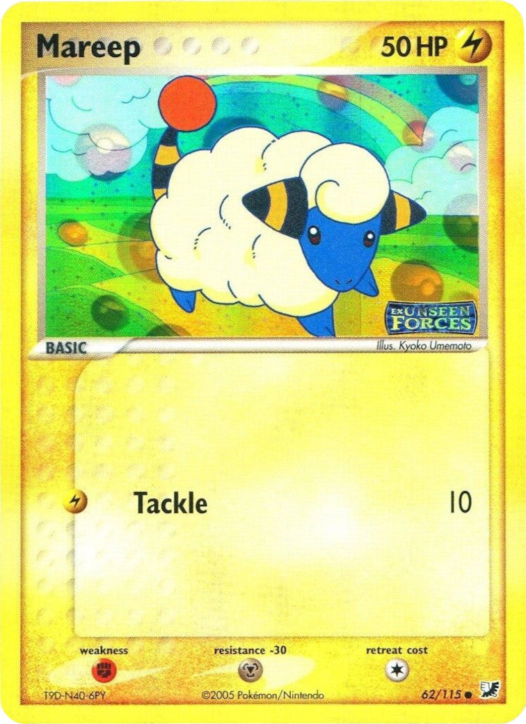Mareep (62/115) (Stamped) [EX: Unseen Forces]