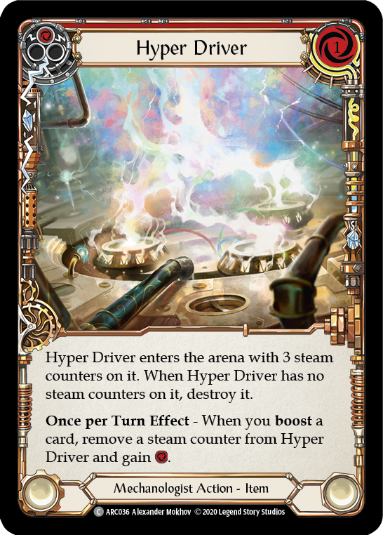 Hyper Driver [ARC036] Unlimited Edition Rainbow Foil