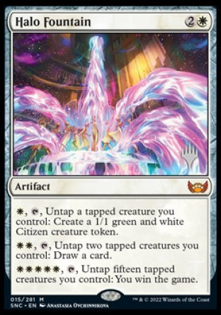 Halo Fountain (Promo Pack) [Streets of New Capenna Promos]