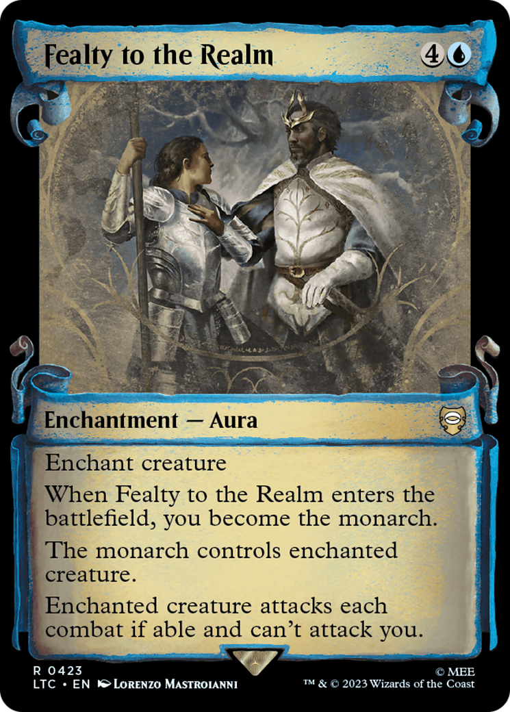 Fealty to the Realm [The Lord of the Rings: Tales of Middle-Earth Commander Showcase Scrolls]