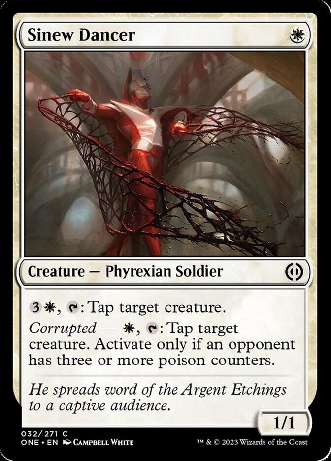 Sinew Dancer [Phyrexia: All Will Be One]