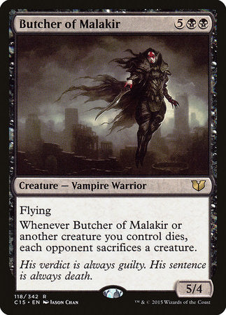 Butcher of Malakir [Commander 2015]