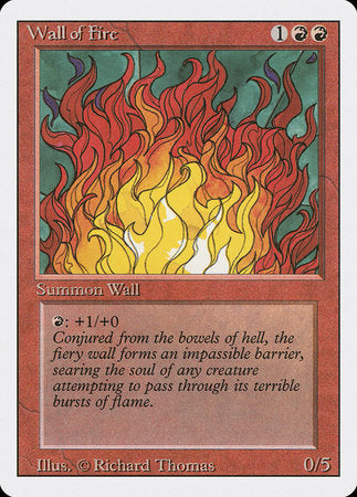 Wall of Fire [Revised Edition]