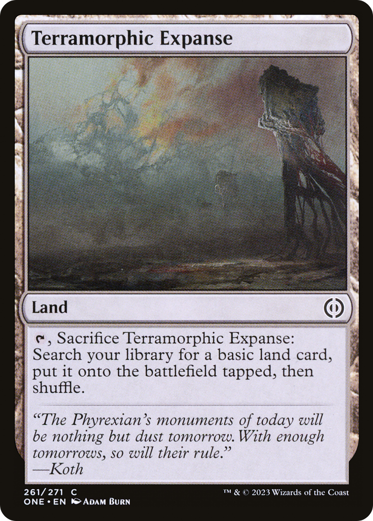 Terramorphic Expanse [Phyrexia: All Will Be One]