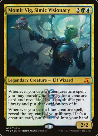 Momir Vig, Simic Visionary [From the Vault: Lore]