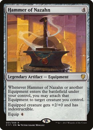 Hammer of Nazahn [Commander 2017]