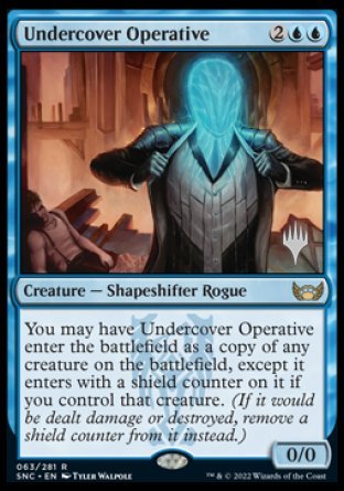 Undercover Operative (Promo Pack) [Streets of New Capenna Promos]