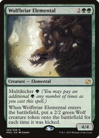 Wolfbriar Elemental [Modern Masters 2015]