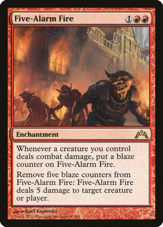 Five-Alarm Fire [Gatecrash]