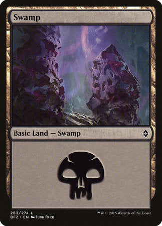 Swamp (263) [Battle for Zendikar]