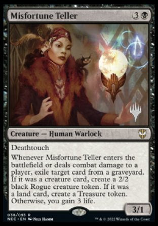 Misfortune Teller (Promo Pack) [Streets of New Capenna Commander Promos]