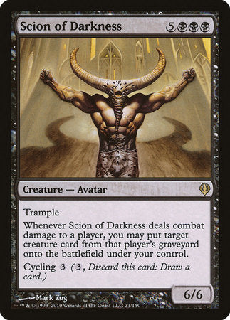 Scion of Darkness [Archenemy]