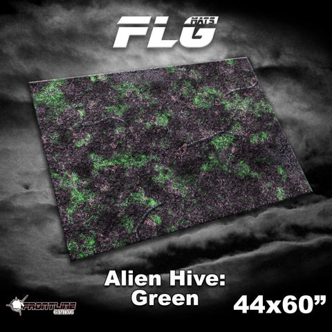 FLG Mats: Alien Hive 44" x 60" Green