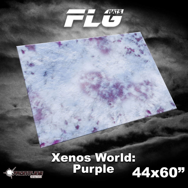 FLG Mats: Xenos World 44" x 60" Purple