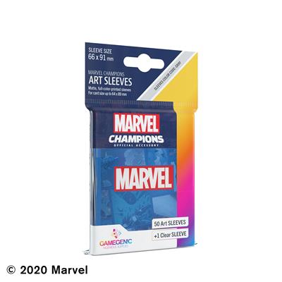 Marvel Champions Card Sleeve 50ct - Blue