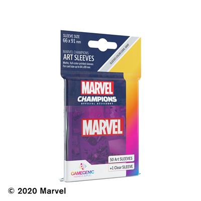 Marvel Champions Card Sleeve 50ct - Purple