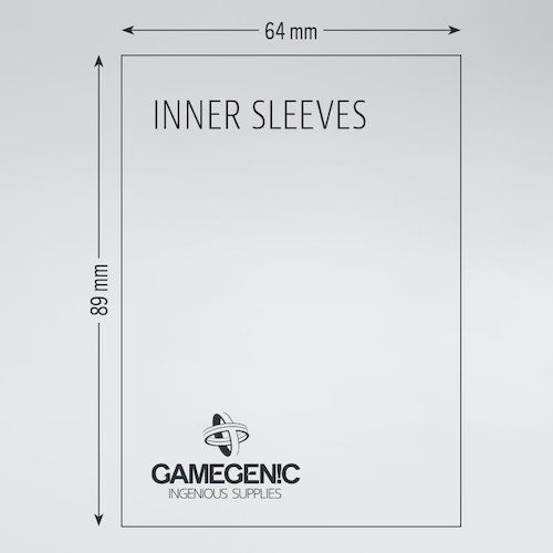 Gamegenic Inner Sleeves 100 ct