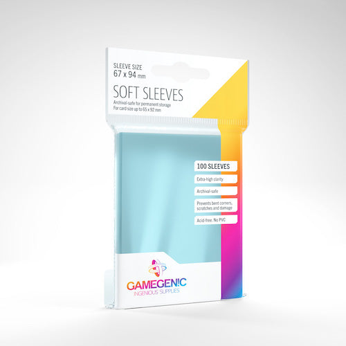 Gamegenic Soft Sleeves 100 ct