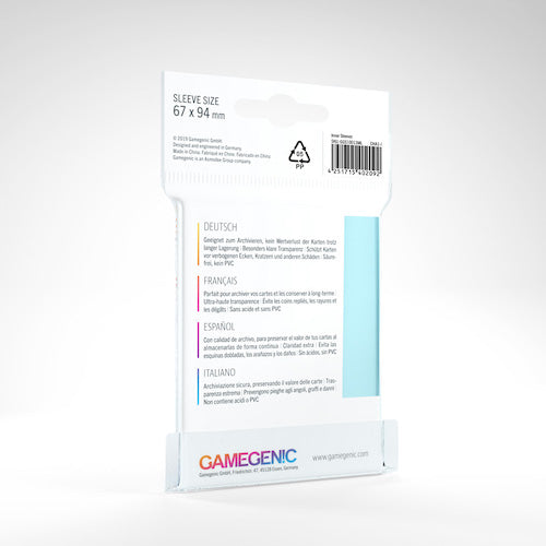 Gamegenic Soft Sleeves 100 ct