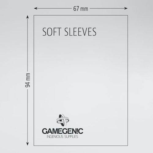 Gamegenic Soft Sleeves 100 ct