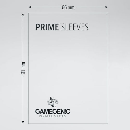 Gamegenic Prime Card Sleeves 100 ct - Black