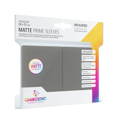 Gamegenic Prime Card Sleeves 100 ct - Gray