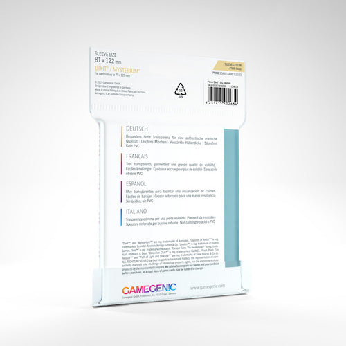 Gamegenic Prime Dixit Sleeves 90 ct