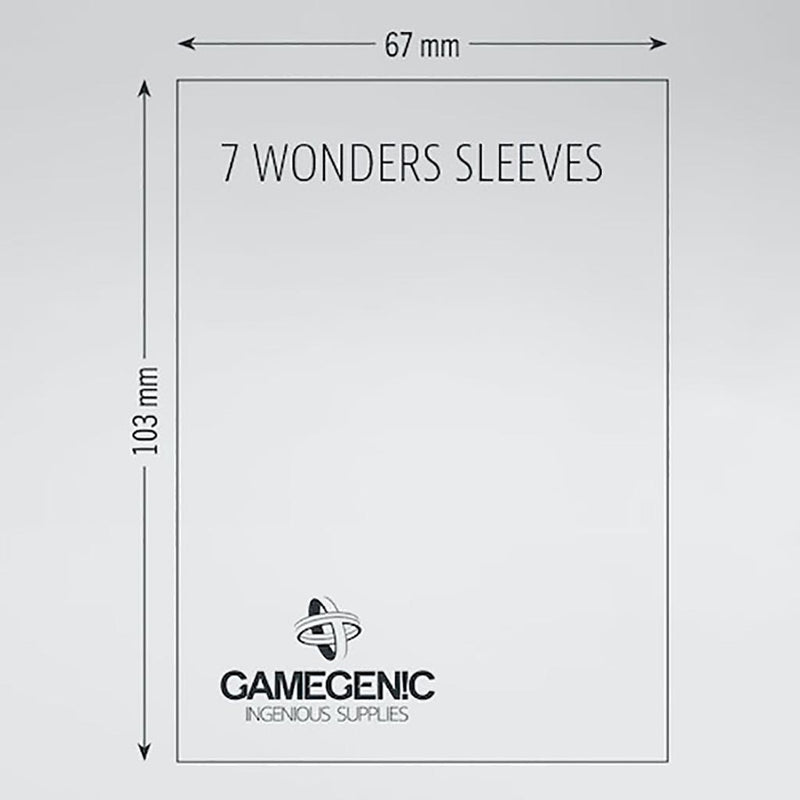 Gamegenic Prime 7 Wonders Sleeves 80 ct
