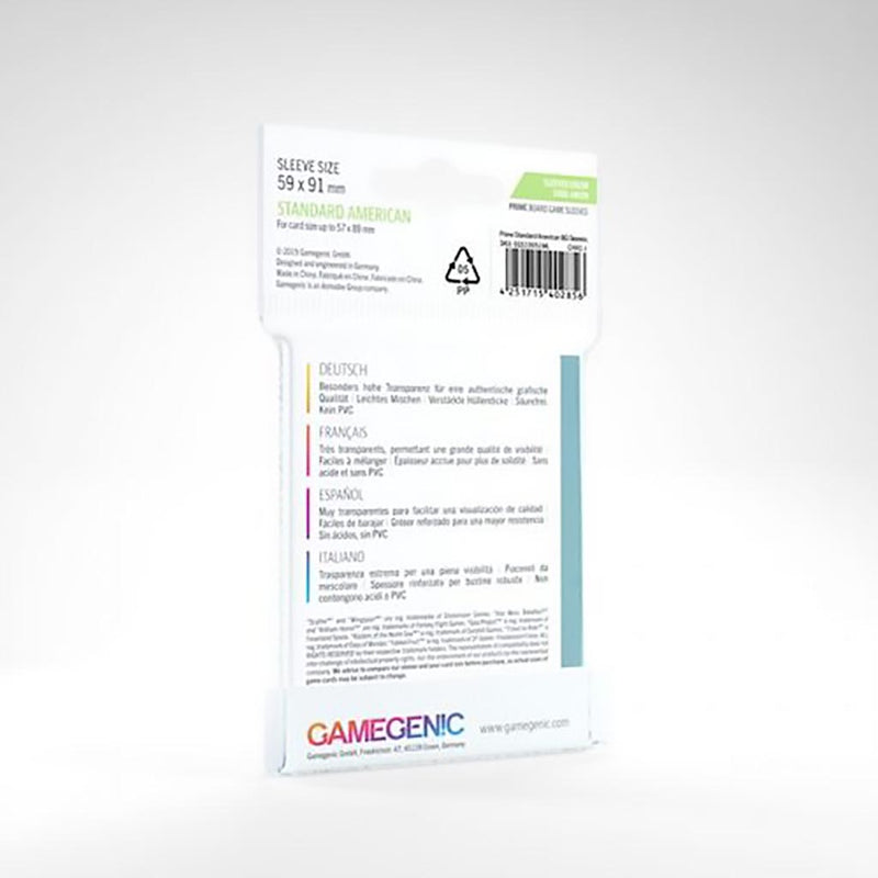 Gamegenic Prime Standard American Sleeves 50ct