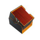 Gamegenic Sidekick 100+ XL Deck Box- Black/Orange