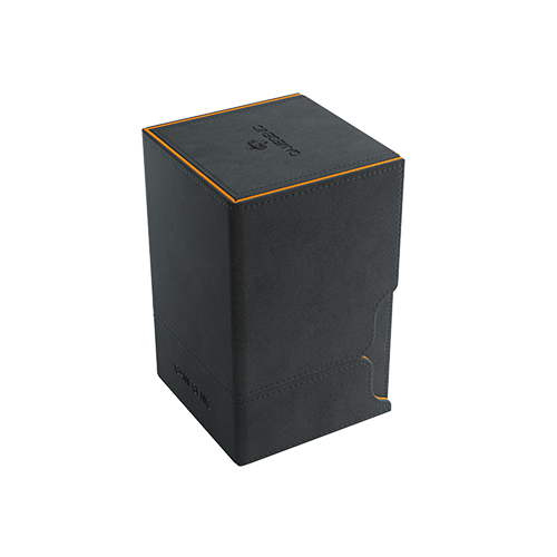 Gamegenic Watchtower 100+ XL Deck Box- Black/Orange