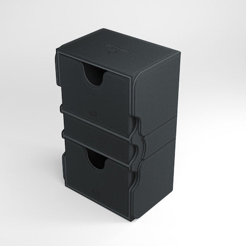 Gamegenic Stronghold 200+ Convertible Deck Box- Black