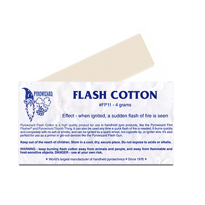 Theatre Effects Pyrowizard Flash Cotton - 4 Grams