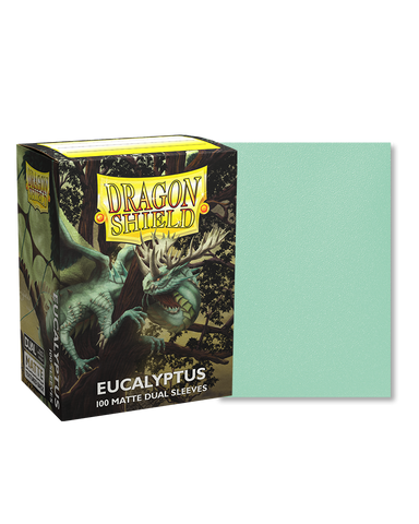 Dragon Shield 100ct Matte Duel Deck Sleeves - Eucalyptus