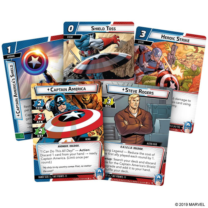 Marvel Champions: Captain America Hero Pack