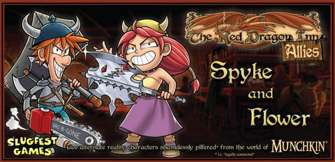 Red Dragon Inn Allies: Spyke and Flower