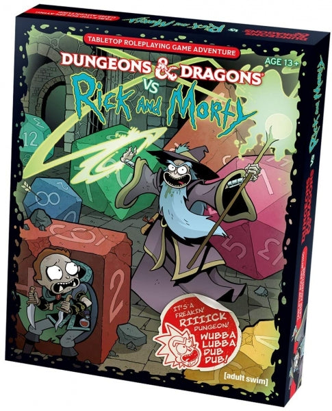 D&D vs Rick and Morty 5E Starter Box