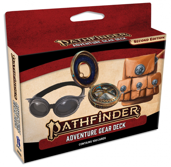 Pathfinder Adventure Gear Deck Cards - Second Edition P2