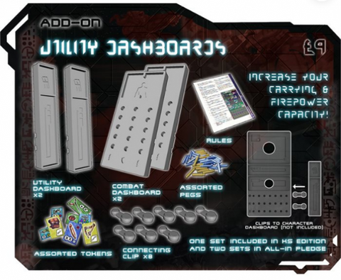 Core Space: First Born - Utility Dashboards