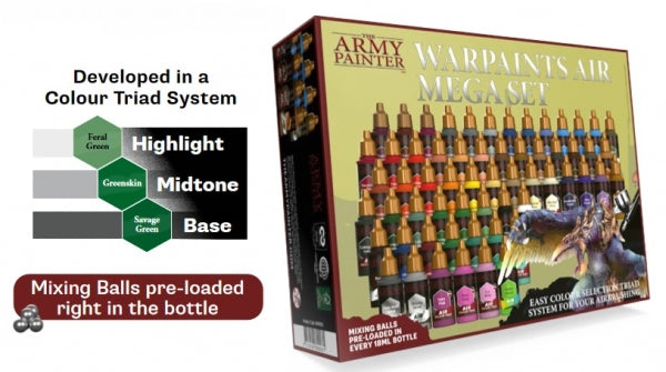 Army Painter Warpaints: Air Mega Set