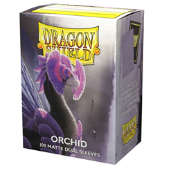 Dragon Shield 100ct Matte Duel Deck Sleeves - Orchid