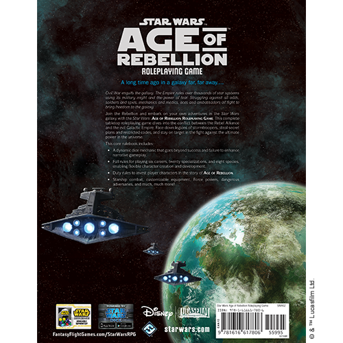 Star Wars: Age of Rebellion Core Rulebook