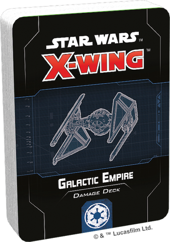 Star Wars X-Wing 2nd Edition: Galactic Empire Damage Deck