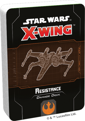 Star Wars X-Wing 2nd Edition: Resistance Damage Deck