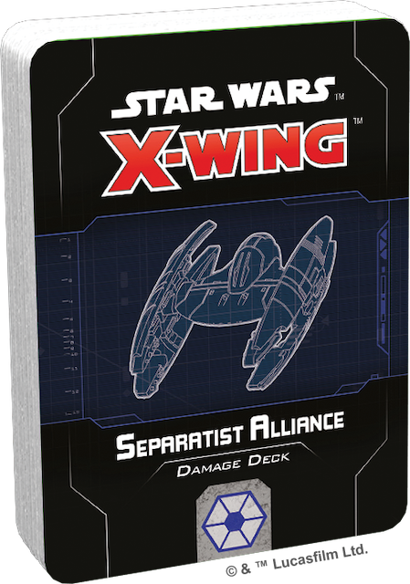 Star Wars X-Wing 2nd Edition: Separatist Alliance Damage Deck