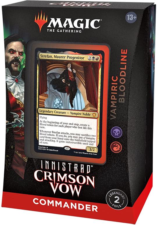 Innistrad Crimson Vow (VOW) Commander Decks