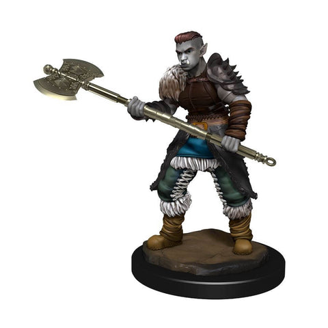 DUNGEONS AND DRAGONS NOLZUR'S MARVELOUS MINIATURES: W13 FEMALE ORC BARBARIAN