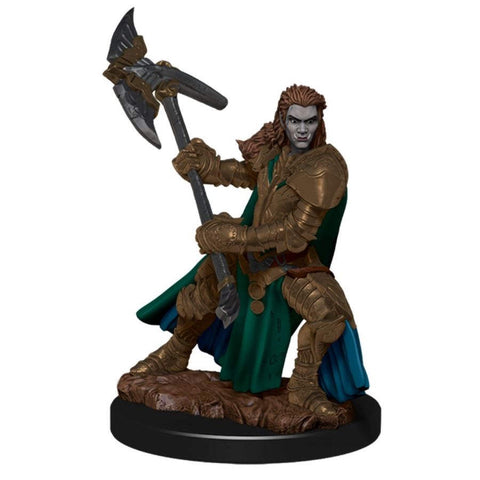 DUNGEONS AND DRAGONS: ICONS OF THE REALM PREMIUM FIGURE (WAVE 4): FEMALE HALF-ORC FIGHTER