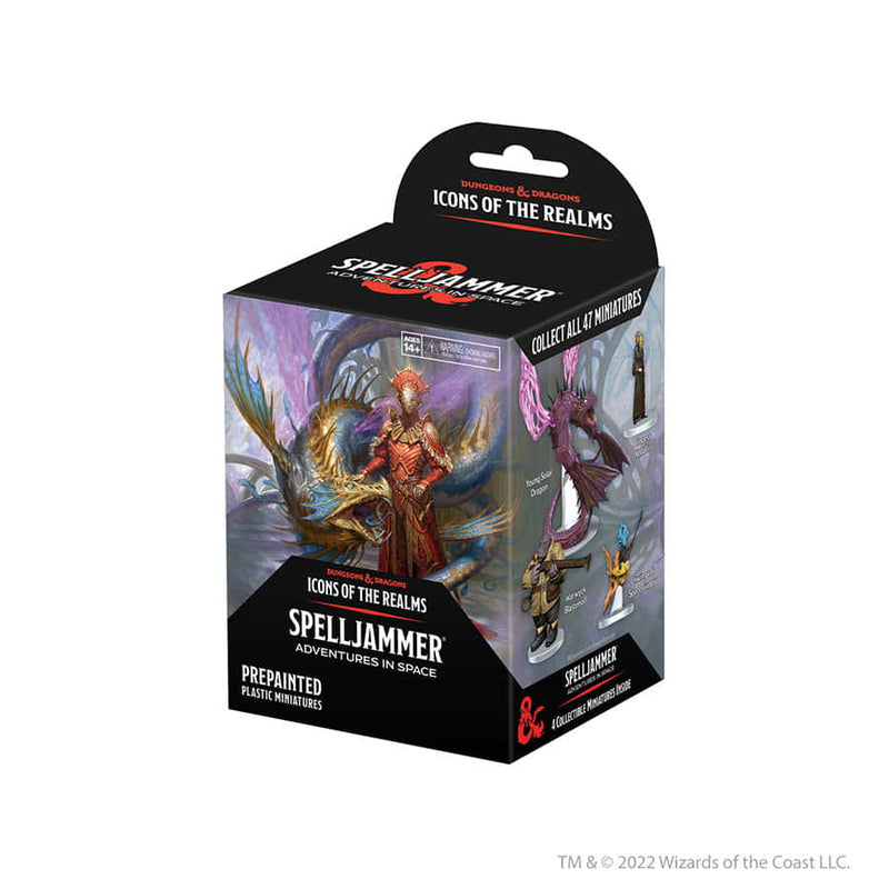 D&D Icons of the Realms: SPELLJAMMER ADVENTURES - 4 Minis